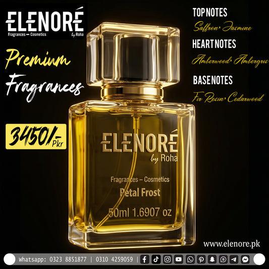 Petal Frost – A Fresh Floral Perfume for Everyday Elegance | Elenore.pk