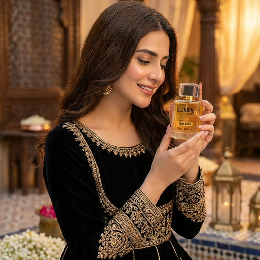 Black Pulse – Bold, Dark & Energetic Perfume for a Powerful Presence | Elenore