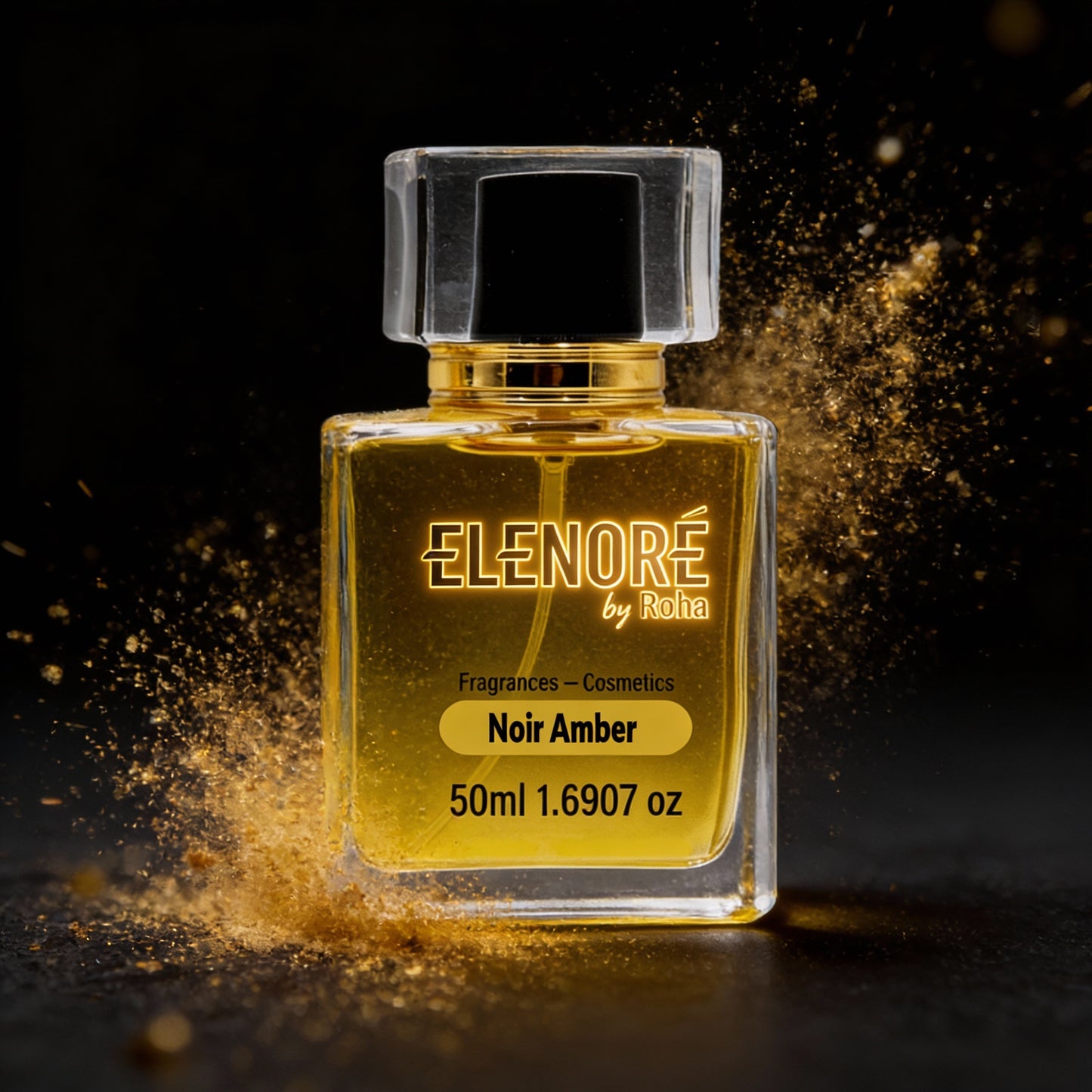 Noir Amber – Deep, Warm & Sensual Amber Perfume | Elenore