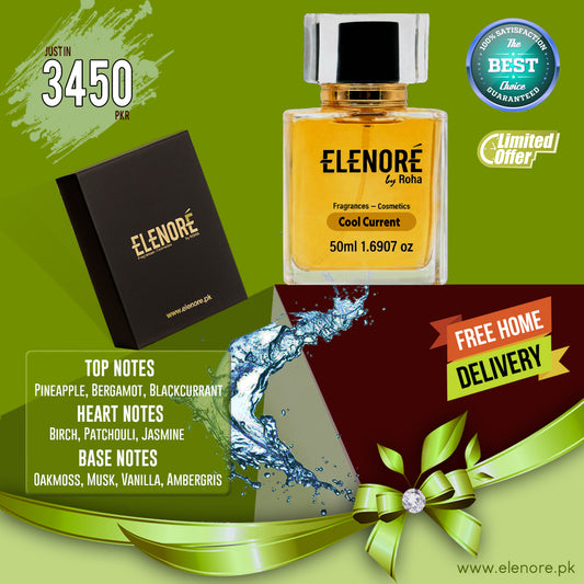 Cool Current – Fresh, Energetic & Invigorating Perfume | Elenore